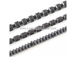 Non magnetic Hematite Beads, Rondelle, different size for choice, black, Grade A, Length:15.5 Inch, Sold By Strand